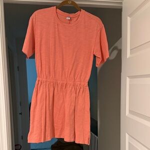 Old Navy Peach Midi Dress